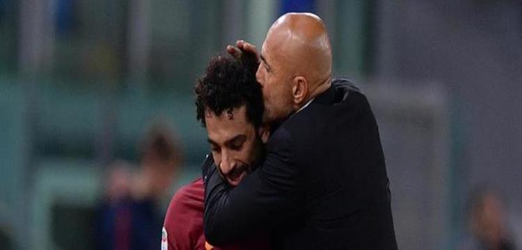 سباليتي يقبل محمد صلاح سباليتي يقبل محمد صلاح